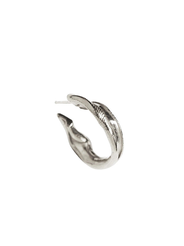 Henrik Vibskov Drip Chunky Hoop Right - Silver