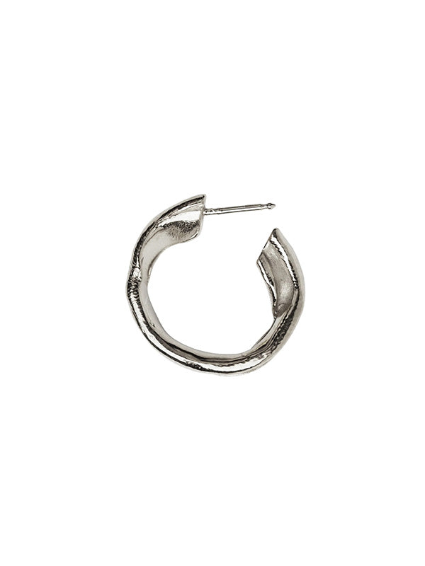 henrik vibskov Drip Chunky Hoop Right - Silver