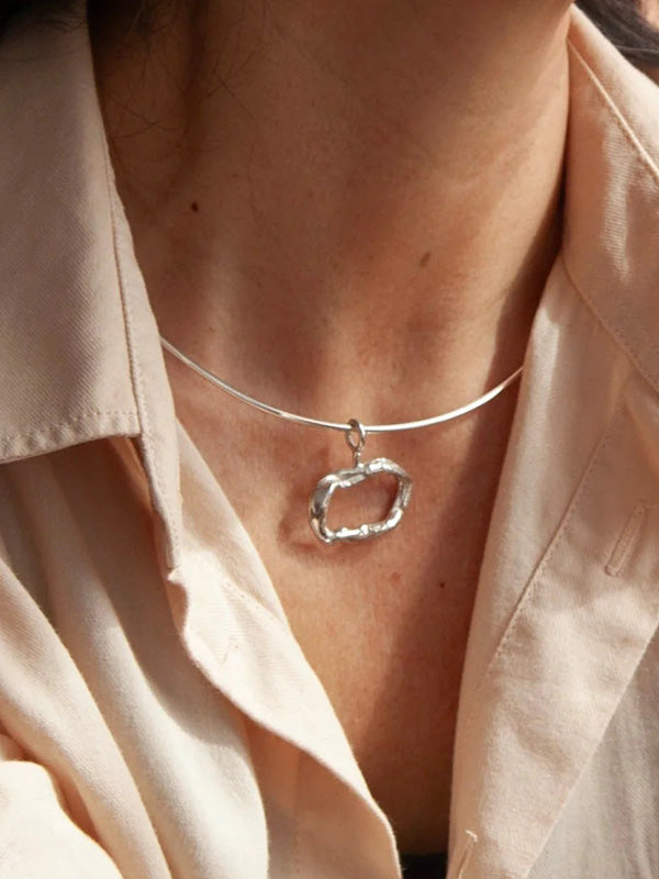 Henrik Vibskov Drip Neckpiece - Silver