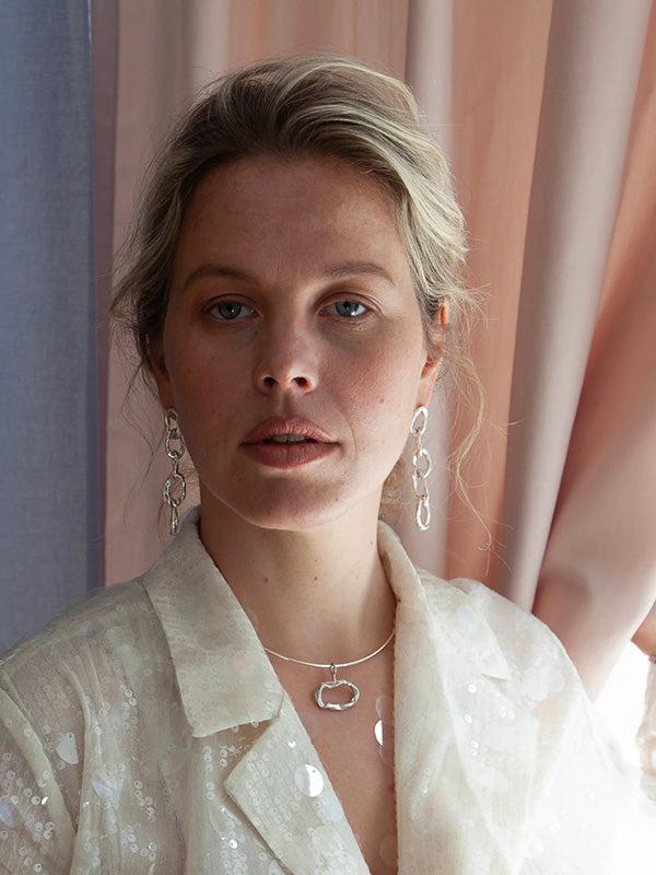 Henrik Vibskov Drip Neckpiece - Silver