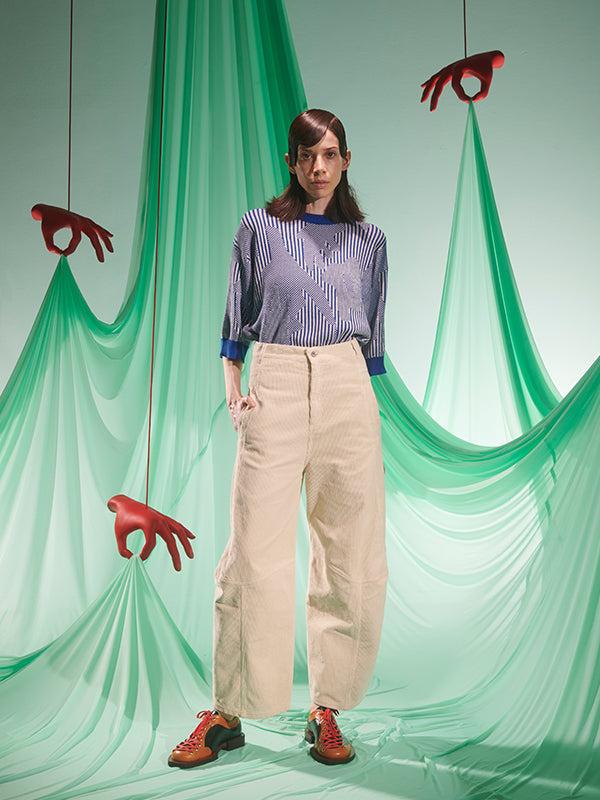 Henrik Vibskov Dusk Corduroy Pants - Ecru