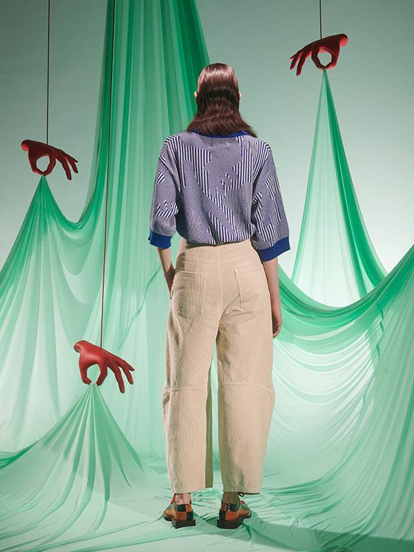 Henrik Vibskov Dusk Corduroy Pants - Ecru