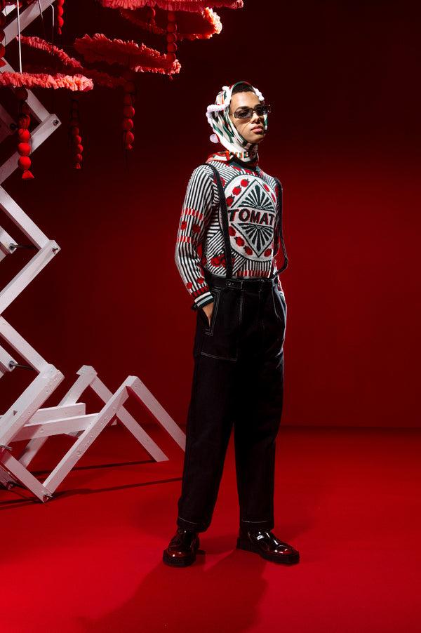 Henrik Vibskov Early Pant - Caviar