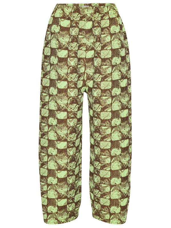 henrik vibskov Eclipse Pants - Footprints Brown