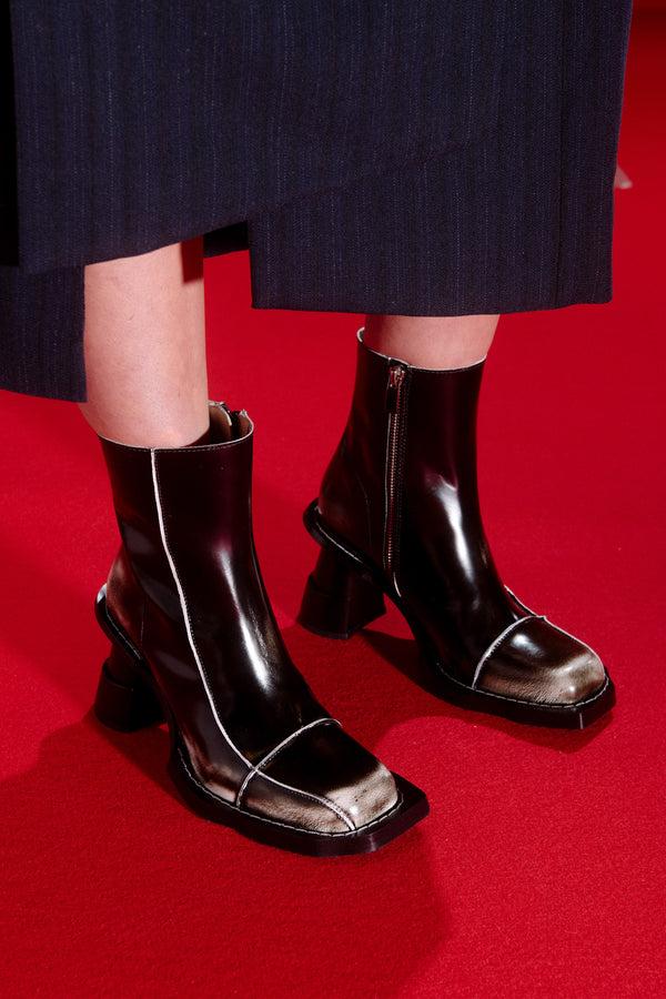 Henrik Vibskov Elle Driver Heel - White Brush Off