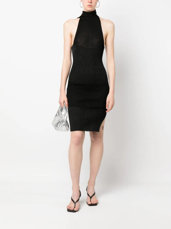 Henrik Vibskov Emma Drape Dress - Black