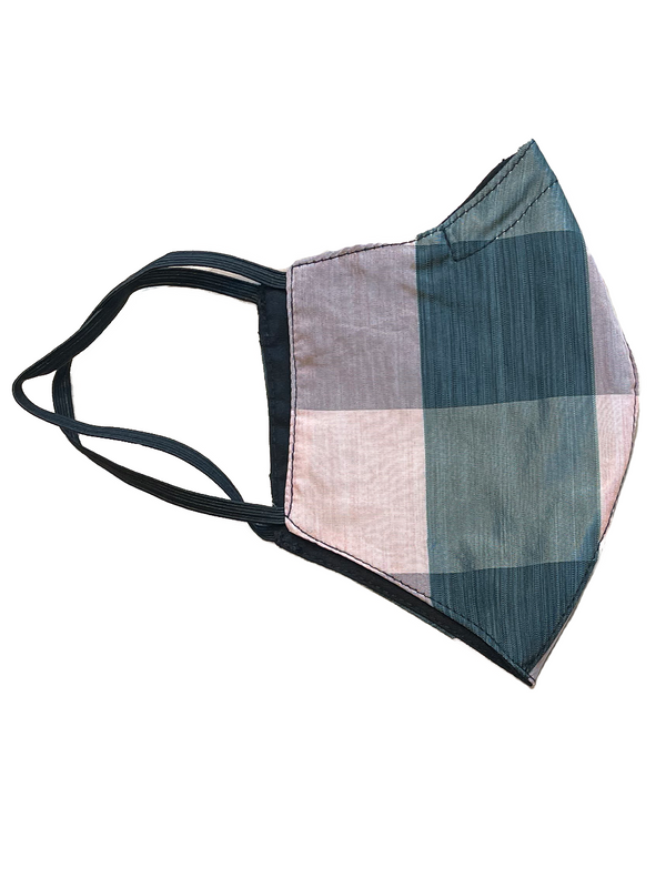 Henrik Vibskov Face Mask - Rose Checks