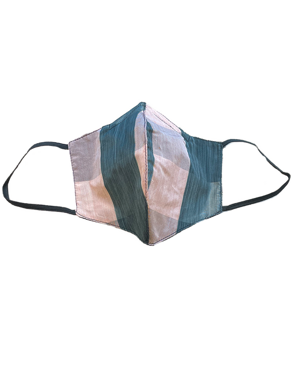 henrik vibskov Face Mask - Rose Checks