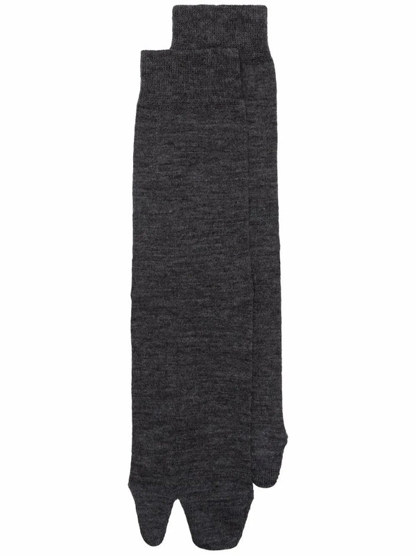 henrik vibskov Female Tabi Socks - Dark grey