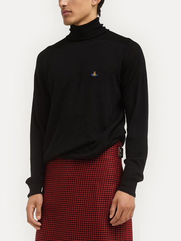 Henrik Vibskov Fisherman Turtleneck - Black