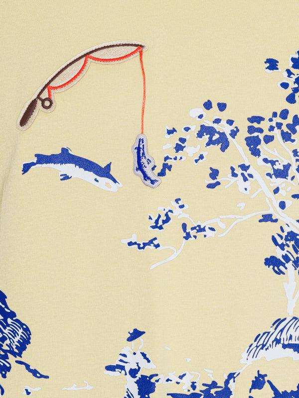 Henrik Vibskov Fishing Rod Tee - Mojave