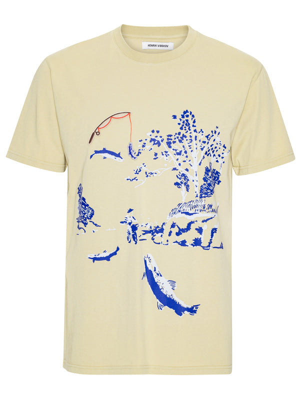 henrik vibskov Fishing Rod Tee - Mojave