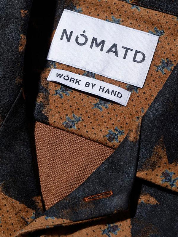 Henrik Vibskov Flannel Open Collar Shirt - Brown