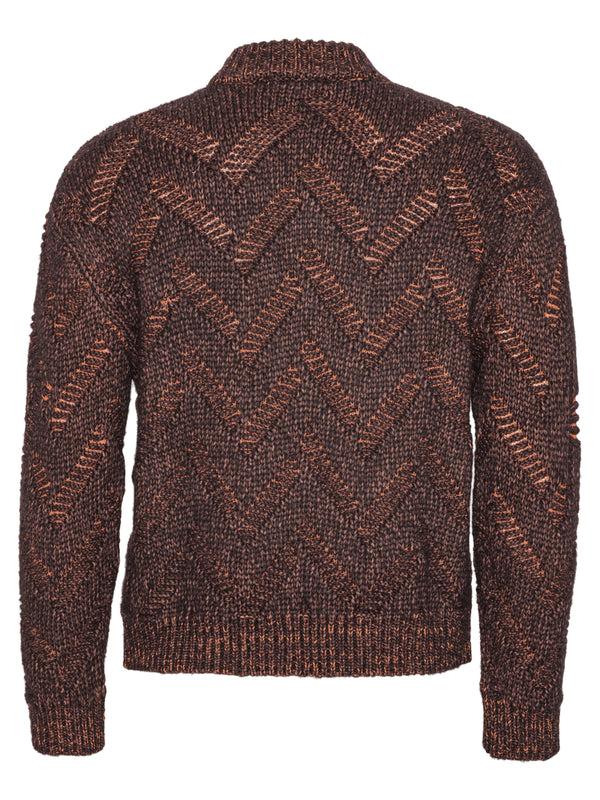 Henrik Vibskov Flat Knitted Crewneck - Flat Brown
