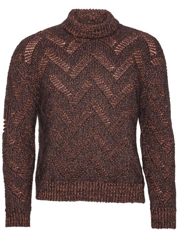henrik vibskov Flat Knitted Crewneck - Flat Brown