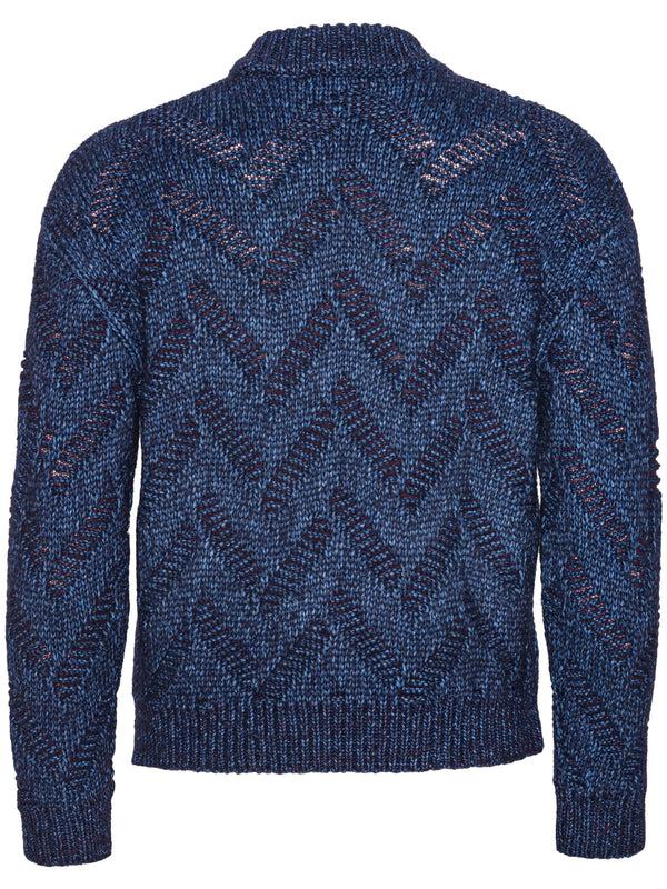 Henrik Vibskov Flat Knitted Crewneck - Flat Navy