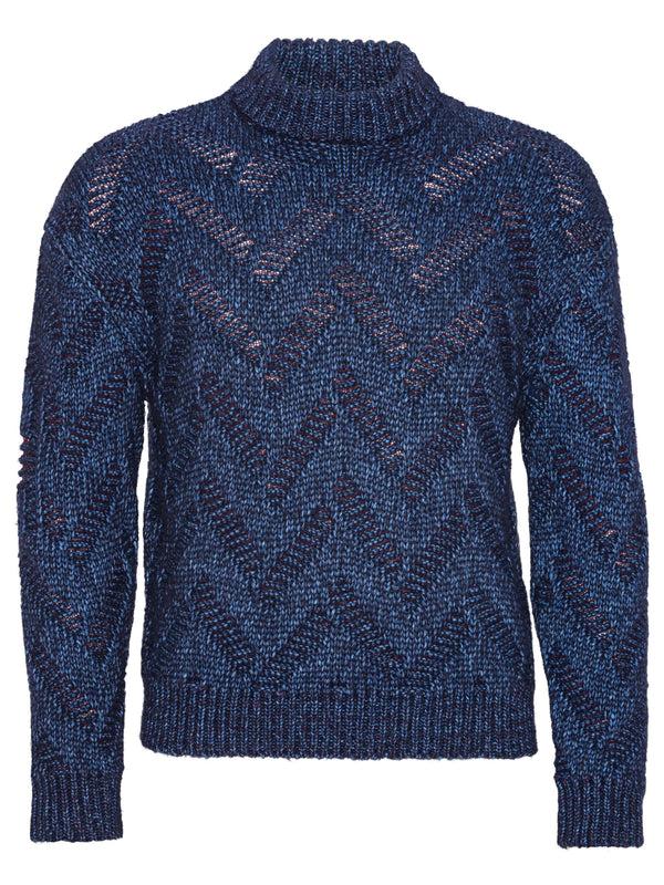henrik vibskov Flat Knitted Crewneck - Flat Navy