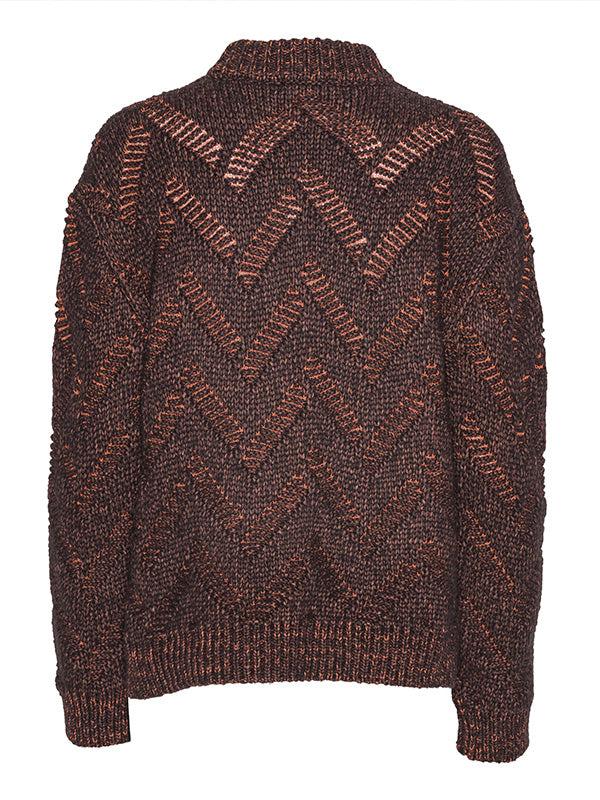 Henrik Vibskov Flat Knitted Sweater - Flat Brown
