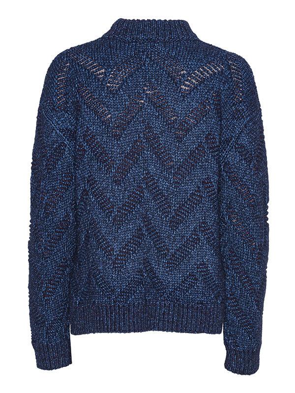 Henrik Vibskov Flat Knitted Sweater - Flat Navy