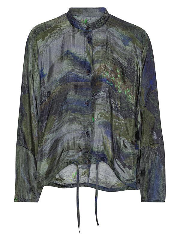 henrik vibskov Flat Shirt - Fishes Light