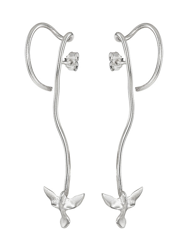 Henrik Vibskov Flying Bird Earring - Silver - Right