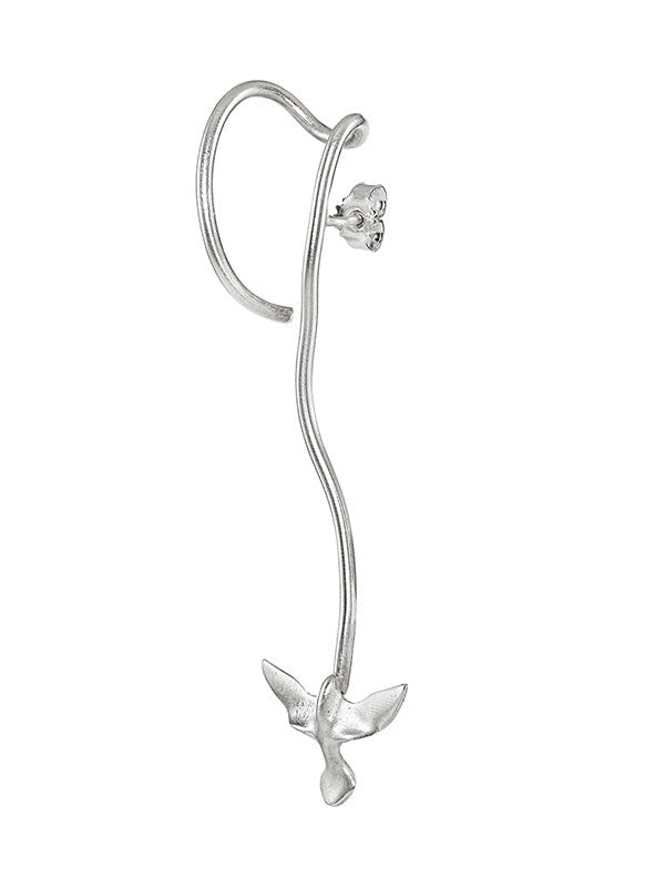 henrik vibskov Flying Bird Earring - Silver - Right