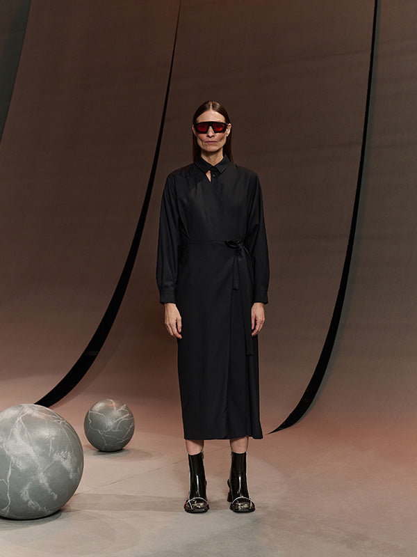 Henrik Vibskov Found Dress - Tropical Navy