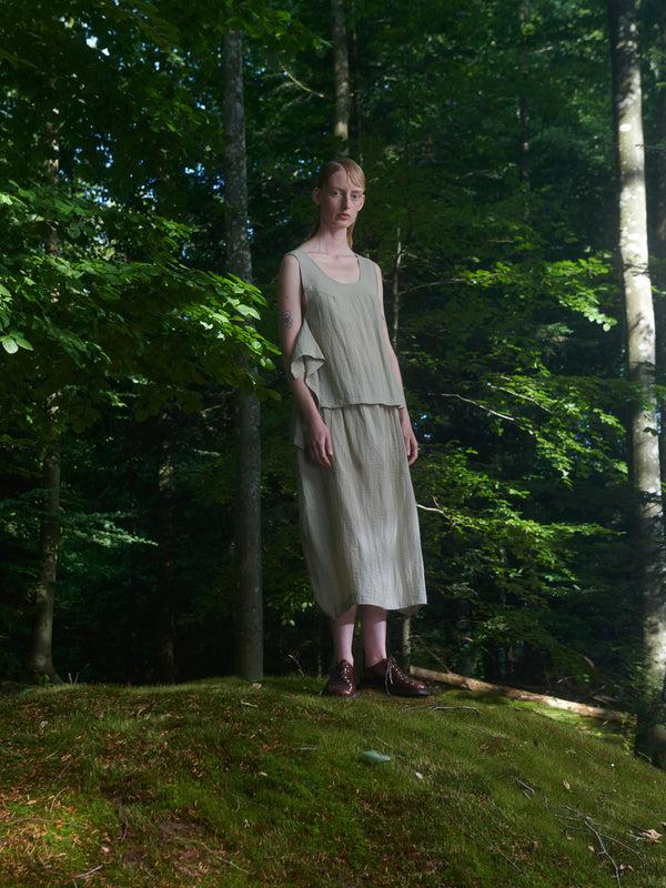 Henrik Vibskov Frown Skirt - Cold Beige