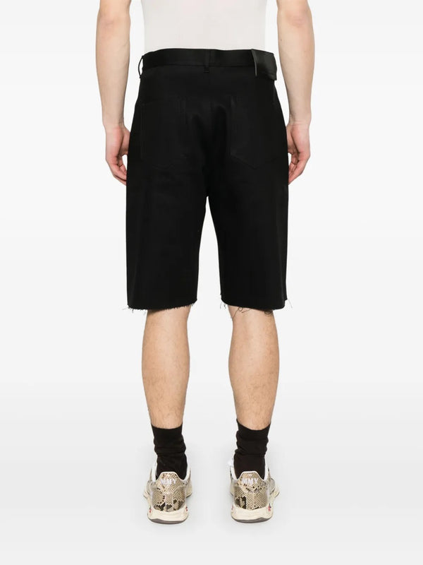 Henrik Vibskov Geth Cutoffs Denim Pants - Black