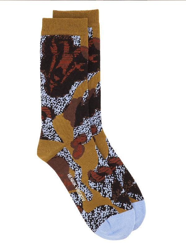 henrik vibskov Goats Socks - Goats Brown