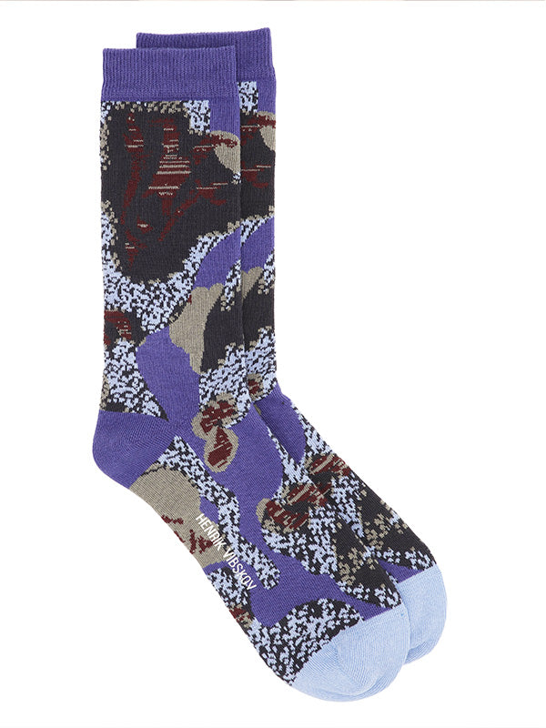 henrik vibskov Goats Socks - Goats Purple
