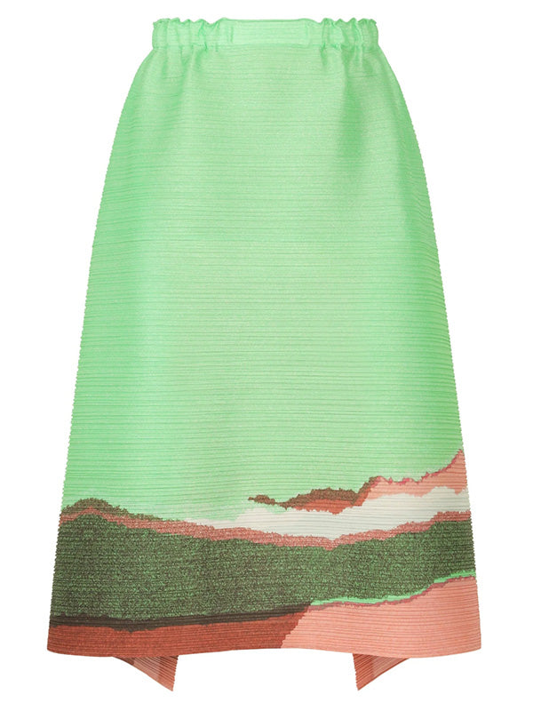 henrik vibskov Grainy Skirt - Mint Green