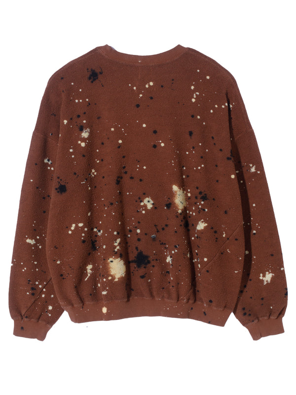 Henrik Vibskov Hand Dye Twist Sweat - Brown