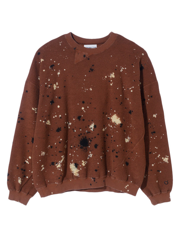 henrik vibskov Hand Dye Twist Sweat - Brown