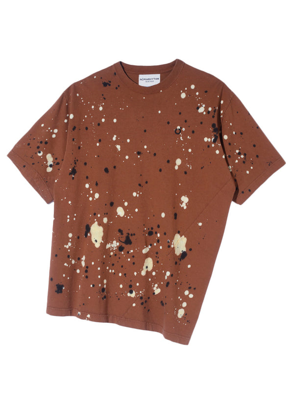 henrik vibskov Hand Dye Twist Tee - Brown