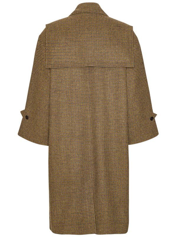 Henrik Vibskov Hands Down Coat - Pied De Poule