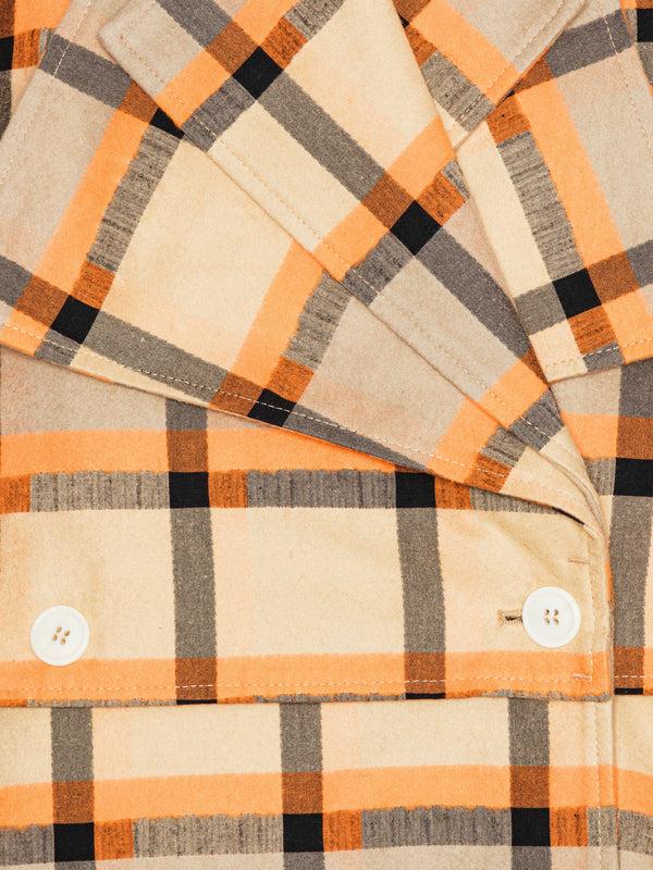 Henrik Vibskov Hands Down Coat - Trench Checks