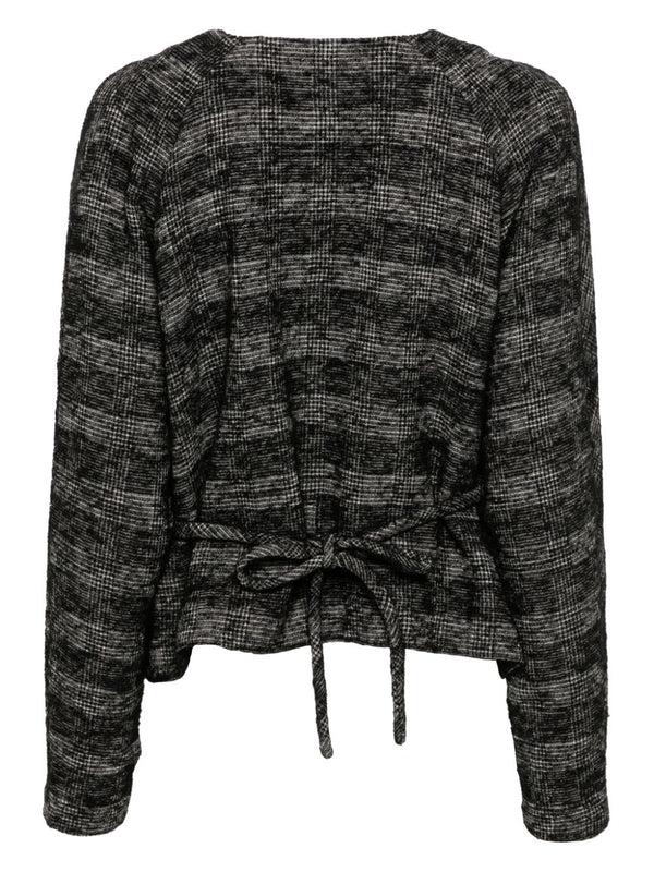 Henrik Vibskov Hazi Blouse - Black White Checks