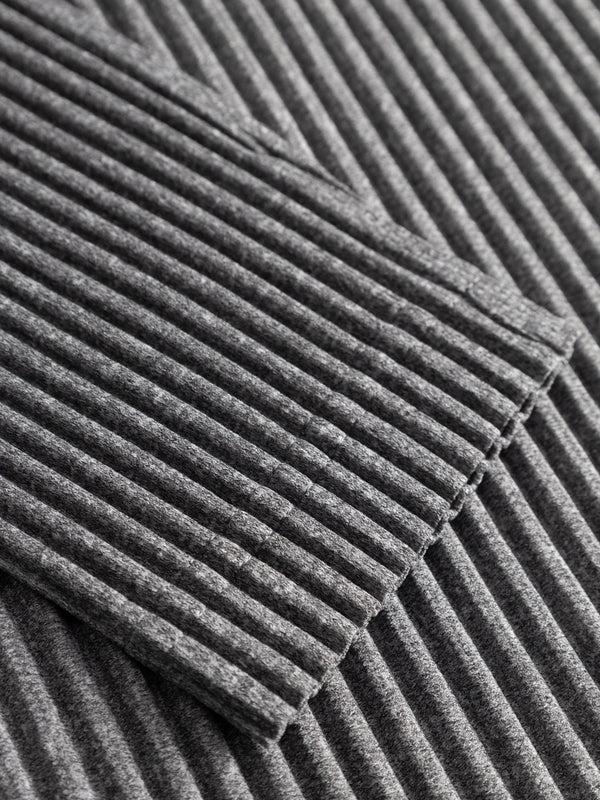 Henrik Vibskov Homme Plisse T-Shirt - Olive Grey