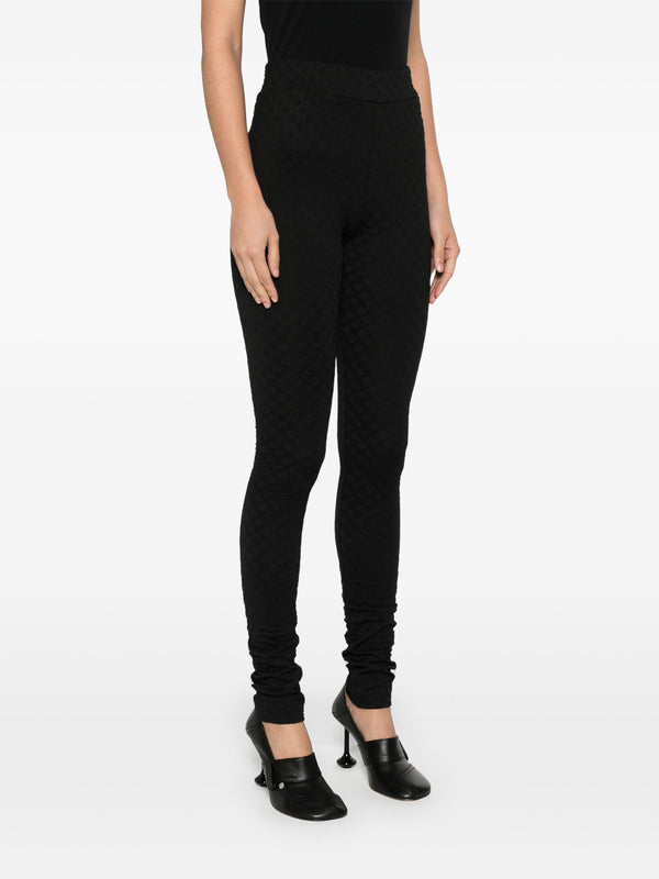 Henrik Vibskov Honey Leggings - Black Bubbles