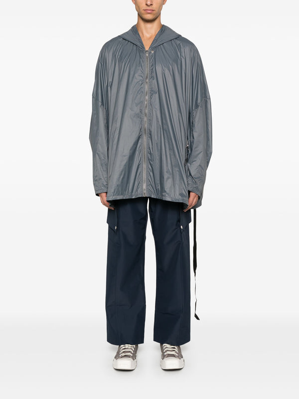 Henrik Vibskov Hooded Peter Jacket - Stone