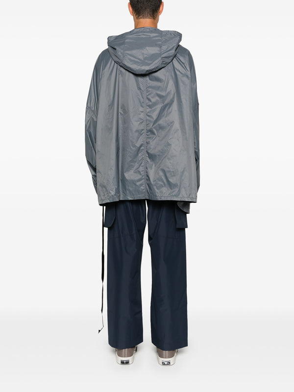 Henrik Vibskov Hooded Peter Jacket - Stone