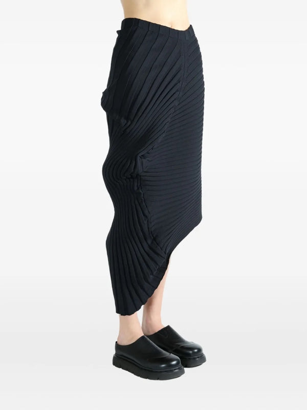 Henrik Vibskov July AW25 Knit (As It Is) Skirt - Black