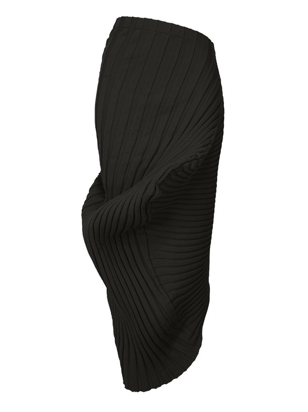 henrik vibskov July AW25 Knit (As It Is) Skirt - Black