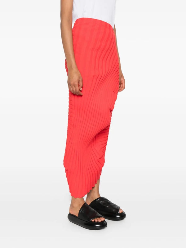 Henrik Vibskov July AW25 Knit (As It Is) Skirt - Red