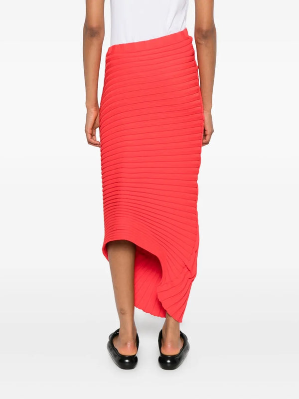 Henrik Vibskov July AW25 Knit (As It Is) Skirt - Red