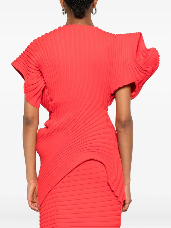 Henrik Vibskov July AW25 Knit (As It Is) Top - Red