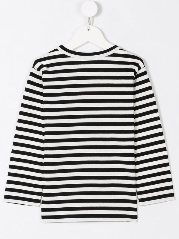 Henrik Vibskov Kids Striped Play Tee - Black