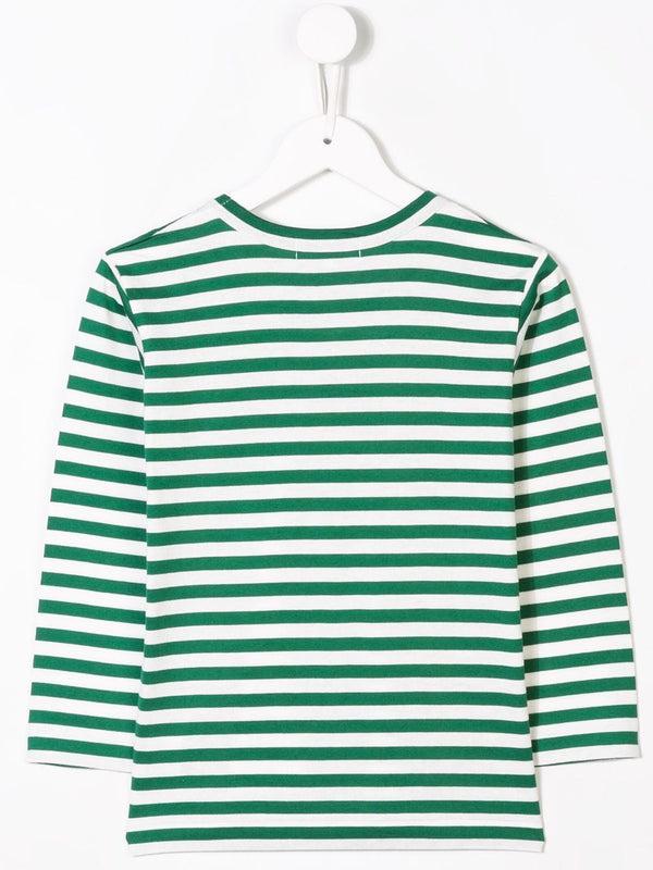 Henrik Vibskov Kids Striped Play Tee - Green
