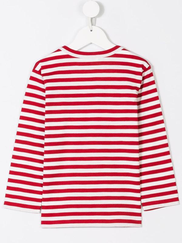 Henrik Vibskov Kids Striped Play Tee - Red